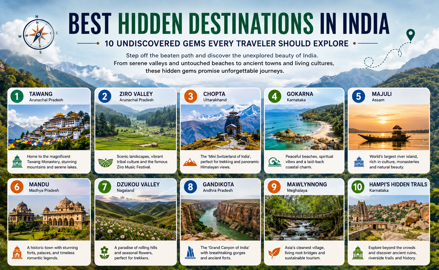 Ten Undiscovered Gems